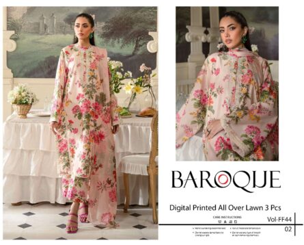 LAWN DIGITAL PRINT ALLOVER VOLUME 3PCS