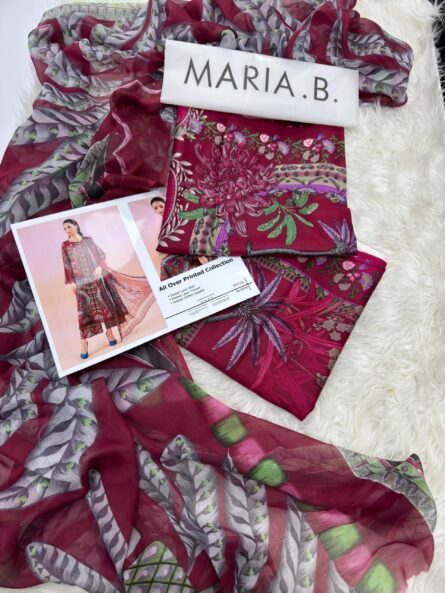 3PC LAWN COLLECTION WITH CHIFFON DUPPATA